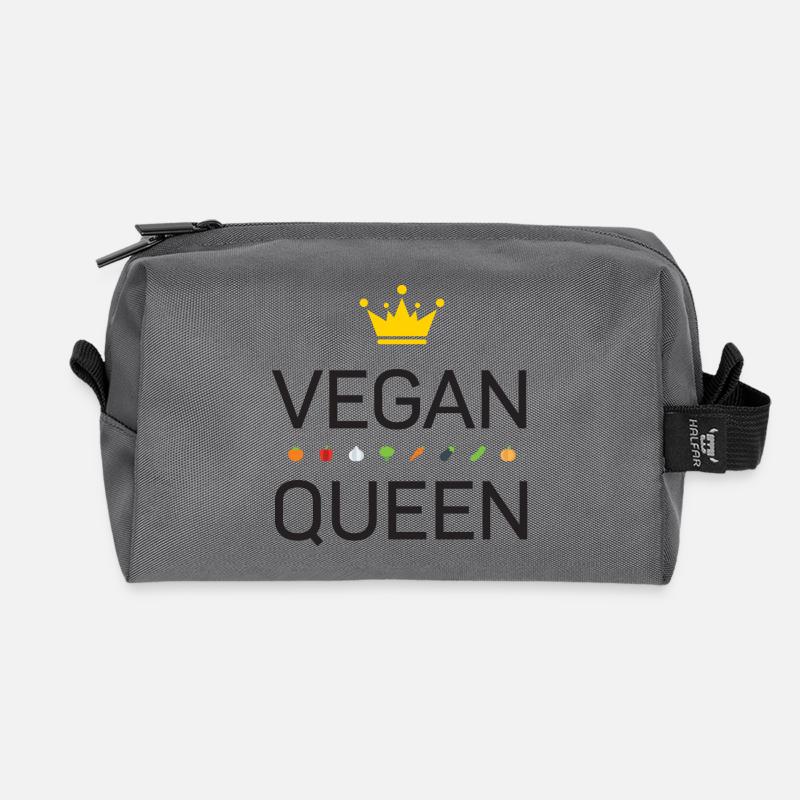 Vegan - Recycelte Kulturtasche - Anthrazit