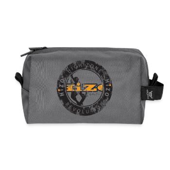 HiZo Revolution - Recycled Toiletry Zip Bag - anthracite - Front