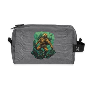 Taucher - Recycelte Kulturtasche - Anthrazit - Vorne