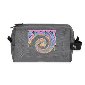 Spring 3 - Recycelte Kulturtasche - Anthrazit - Vorne