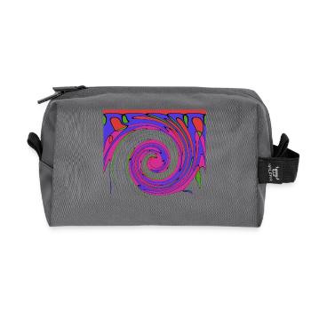 Summer 3 - Recycelte Kulturtasche - Anthrazit - Vorne