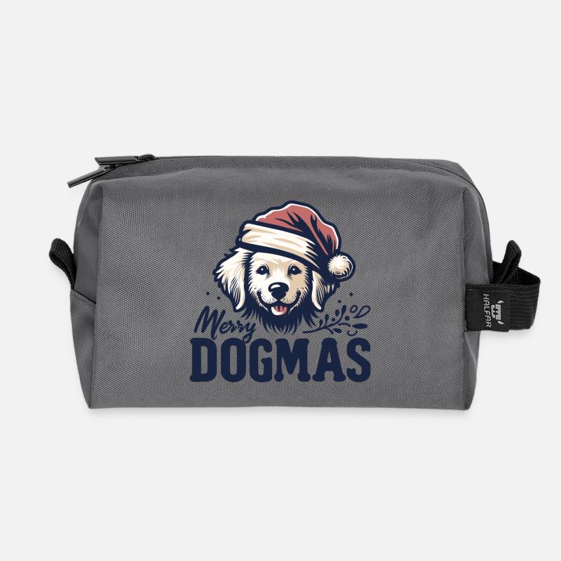 Merry Dogmas - Recycelte Kulturtasche - Anthrazit