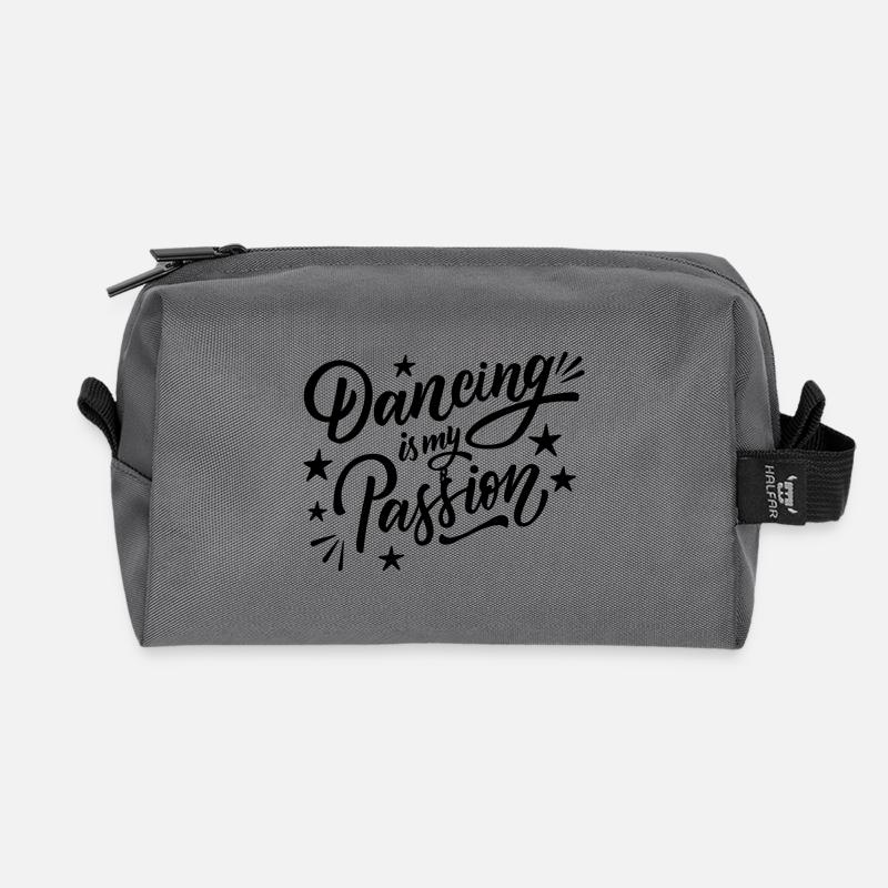 Dancing is my Passion - Recycelte Kulturtasche - Anthrazit