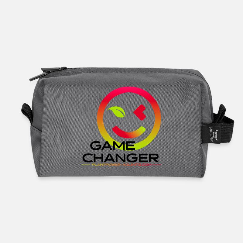 GAME CHANGER | Plant Power - No Limits - Recycelte Kulturtasche - Anthrazit