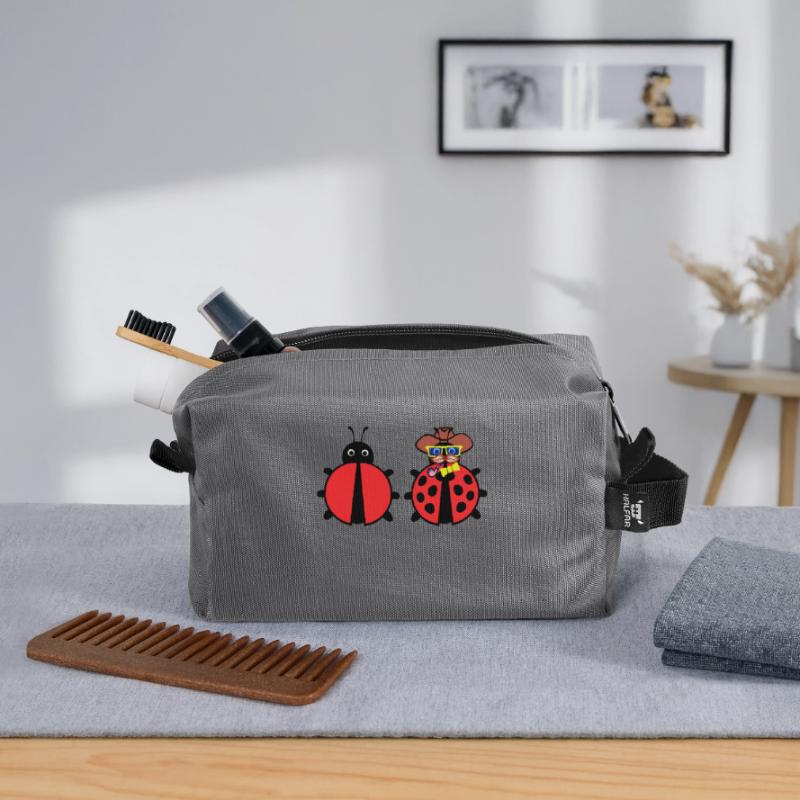 Bugs Debug Developer Bugfixing Programmer Recycled Toiletry Zip Bag
