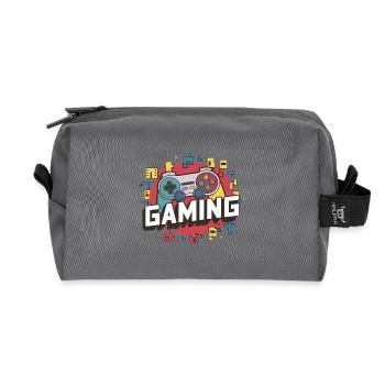 Gaming - Controller - Recycelte Kulturtasche - Anthrazit - Vorne
