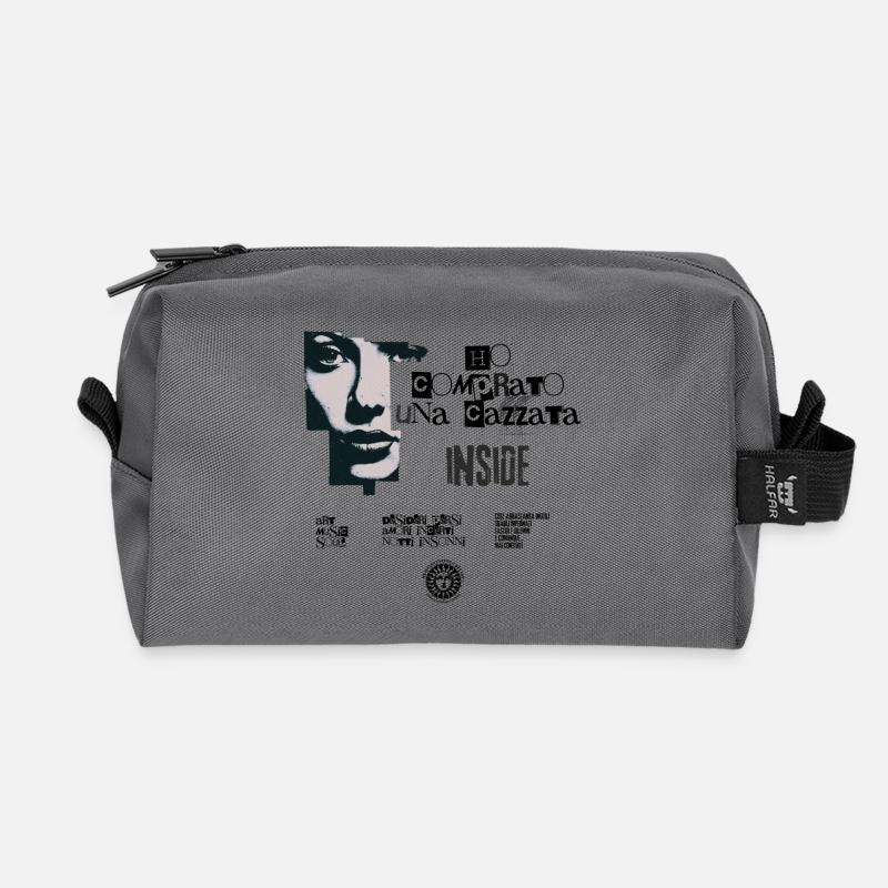 Ich habe einen Scheiß gekauft - Recycelte Kulturtasche - Anthrazit