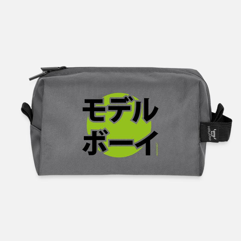 musterknabe japan - Recycelte Kulturtasche - Anthrazit