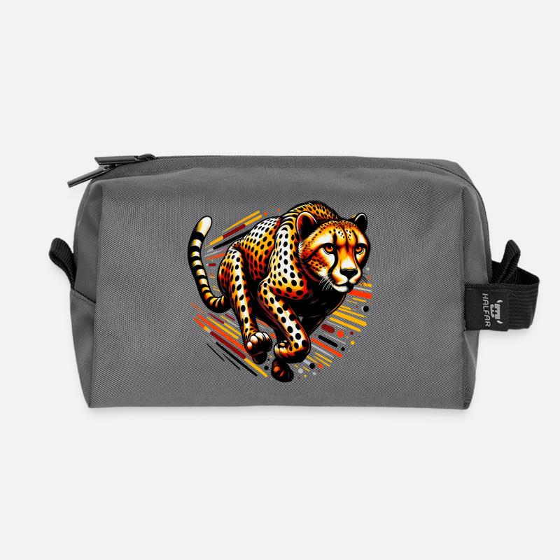 Gepard - Recycelte Kulturtasche - Anthrazit