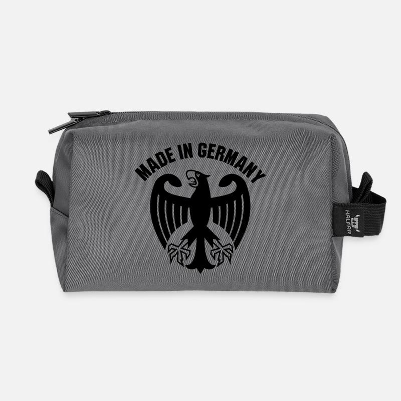 Made in Germany - Recycelte Kulturtasche - Anthrazit
