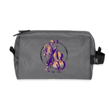 Contrabass Flatguy - Recycelte Kulturtasche - Anthrazit - Vorne