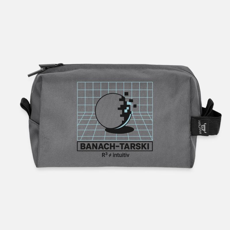Banach-Tarski Breakdown - Recycelte Kulturtasche - Anthrazit
