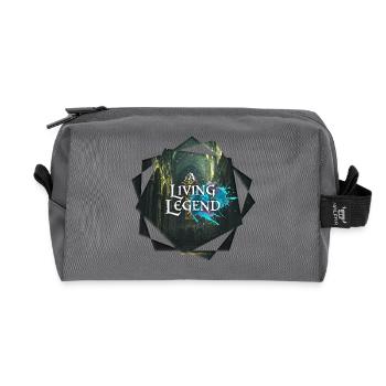 Eine lebende Legende - A Living Legend - Recycelte Kulturtasche - Anthrazit - Vorne