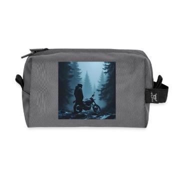 Northern Mist - Recycelte Kulturtasche - Anthrazit - Vorne