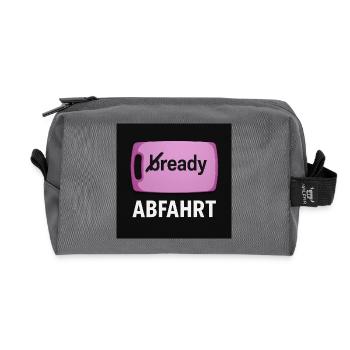 Stullenbrett - Recycelte Kulturtasche - Anthrazit - Vorne