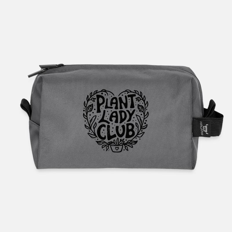 Pflanze Dame Club Gartengruppe lustiger Gärtner - Recycelte Kulturtasche - Anthrazit