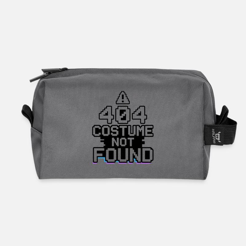 404 Costume Not Found - Recycelte Kulturtasche - Anthrazit