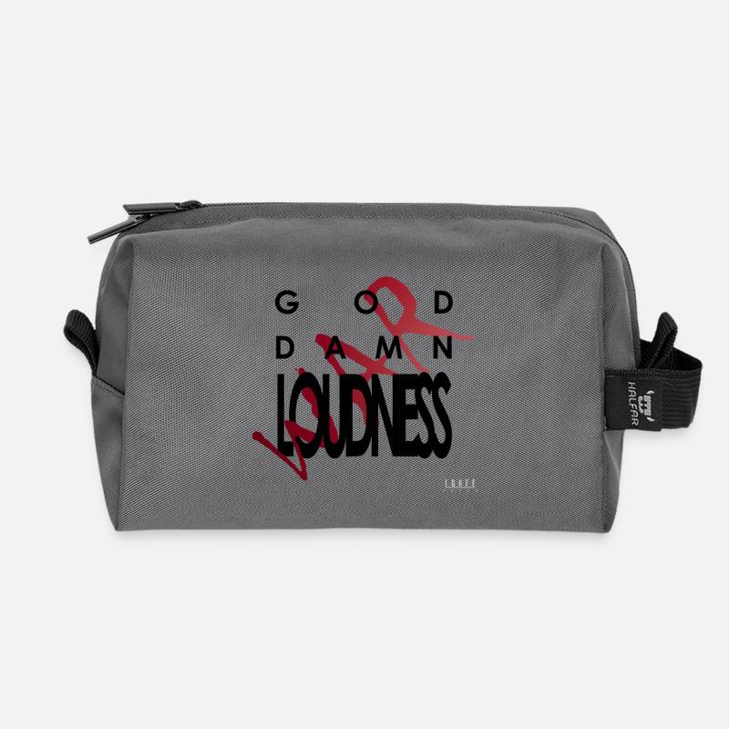 God Damn Loudness War - Recycelte Kulturtasche - Anthrazit