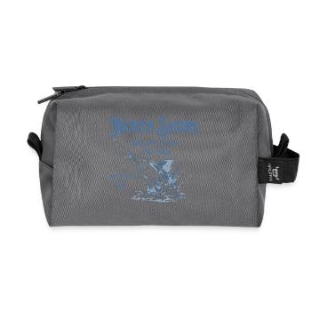 North Shore Sailing Club New York - Recycled Toiletry Zip Bag - anthracite - Front