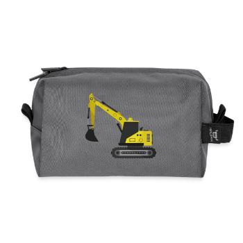 Bagger - Recycelte Kulturtasche - Anthrazit - Vorne