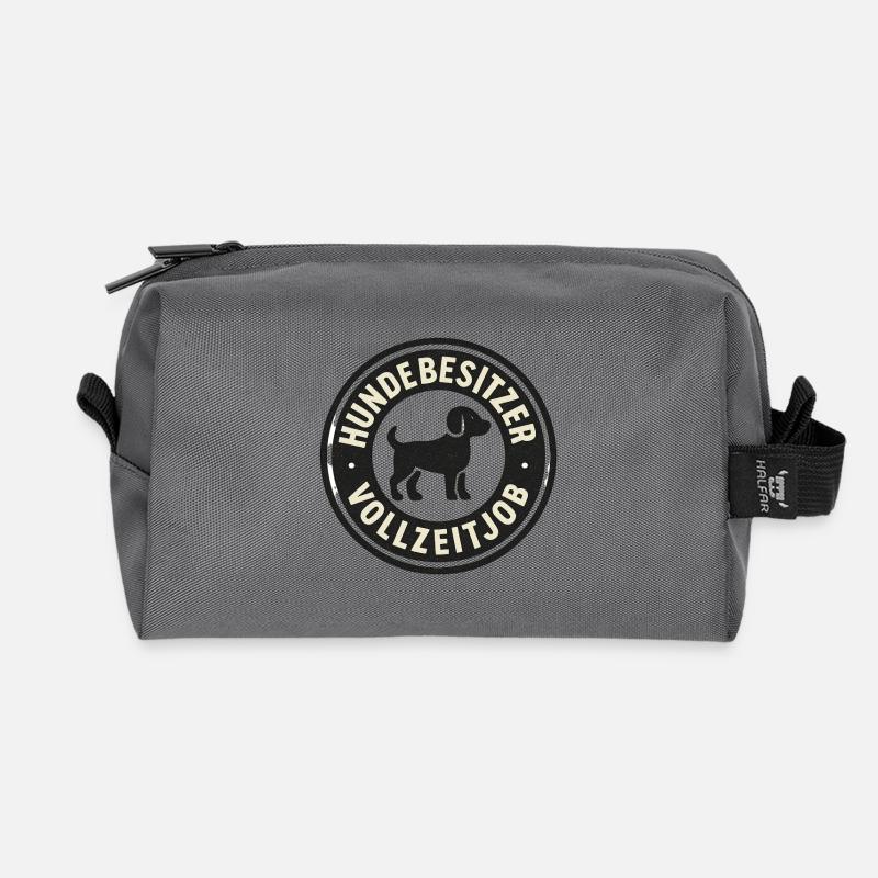 Hundebesitzer Vollzeitjob - Recycelte Kulturtasche - Anthrazit