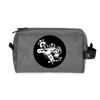 Shard 81 - Recycelte Kulturtasche - Anthrazit - Vorne