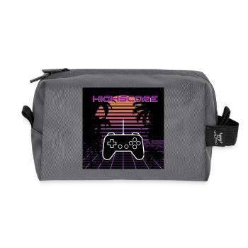 Highscore - Recycelte Kulturtasche - Anthrazit - Vorne