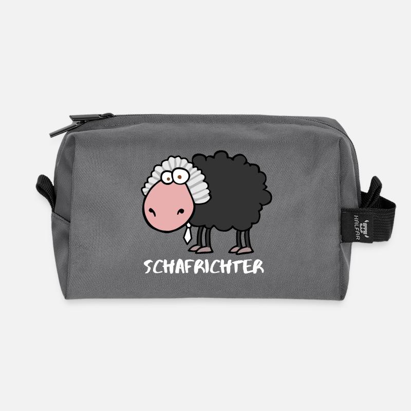 Schafrichter - Recycelte Kulturtasche - Anthrazit