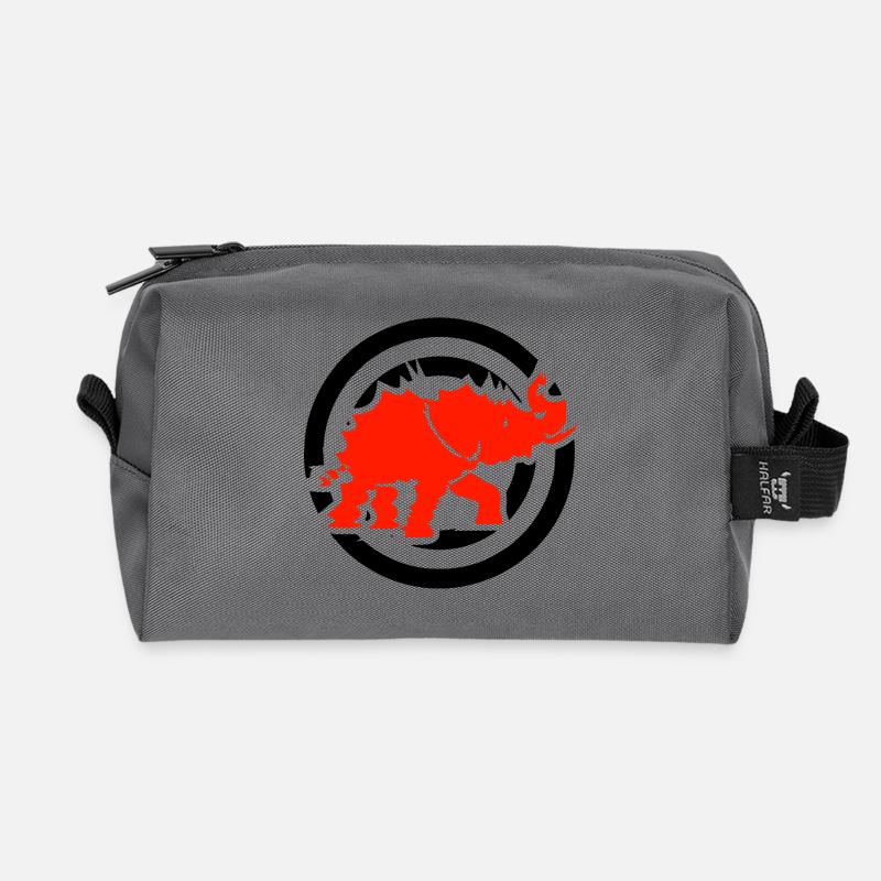 elephant - Recycled Toiletry Zip Bag - anthracite