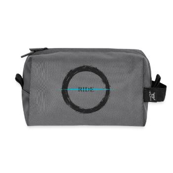 Cyclisme urbain - Art routier - Trousse de toilette en tissu recyclé - anthracite - Devant