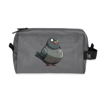 Grim Dove - Trousse de toilette en tissu recyclé - anthracite - Devant