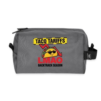 LMAO Motif des lunettes de soleil Taco - Trousse de toilette en tissu recyclé - anthracite - Devant
