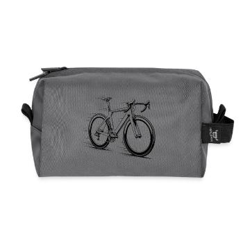 Aero Racer – Speed Line Road Rennrad Bike - Trousse de toilette en tissu recyclé - anthracite - Devant