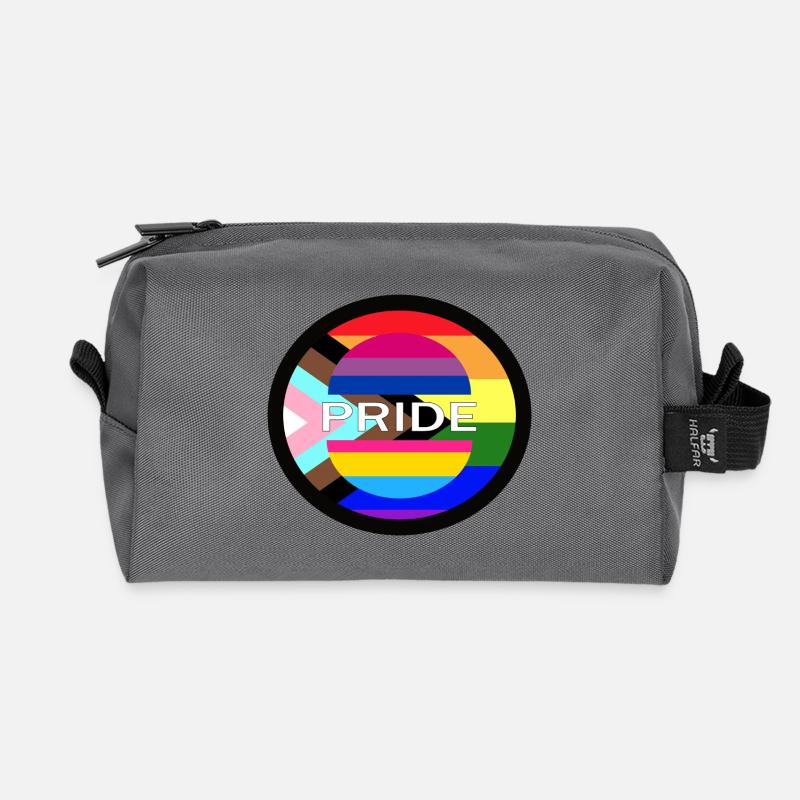 STOLZ - Recycelte Kulturtasche - Anthrazit