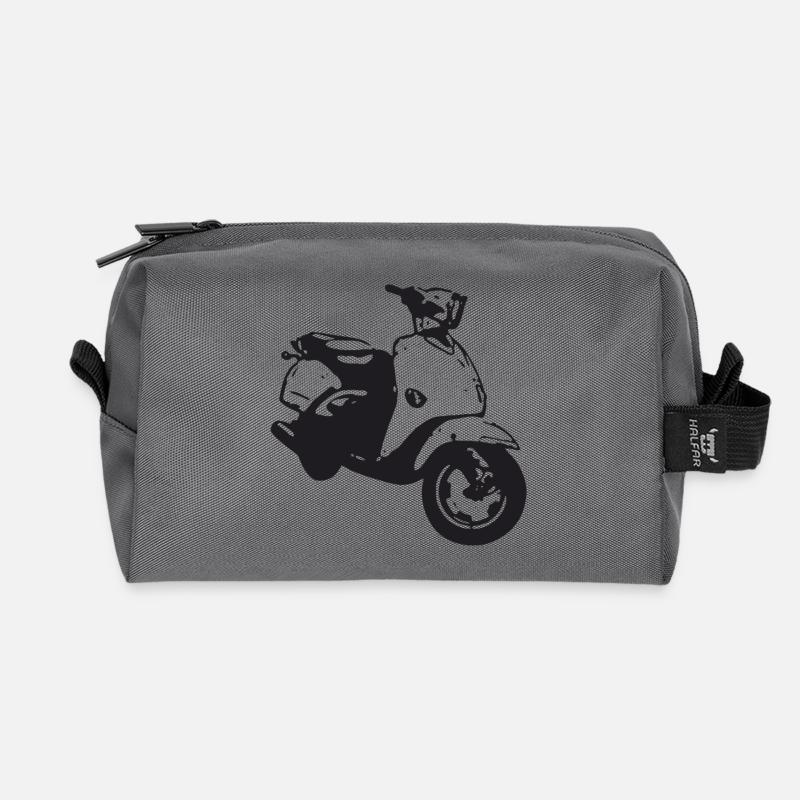 roller - Recycelte Kulturtasche - Anthrazit