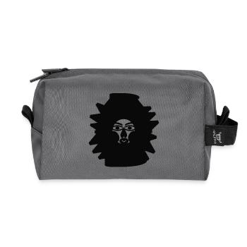 My Angel - Recycled Toiletry Zip Bag - anthracite - Front