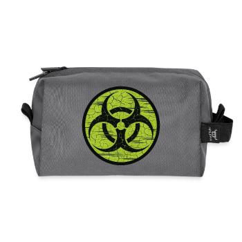Unterirdische biologische Gefahr - Contamination Zombie - Recycelte Kulturtasche - Anthrazit - Vorne