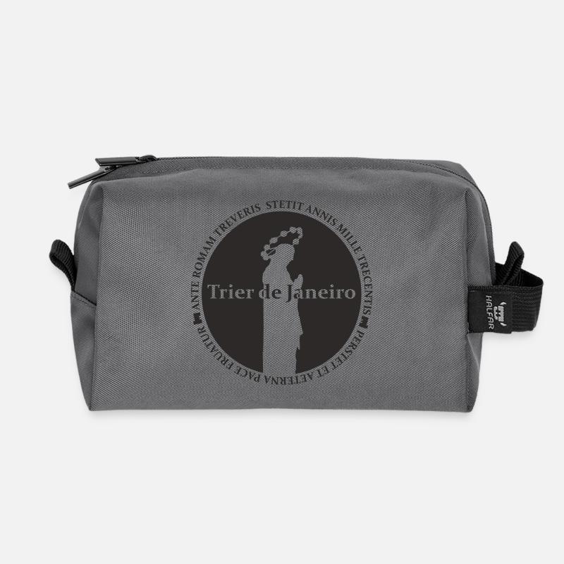 Trierdejaneiro - Recycelte Kulturtasche - Anthrazit