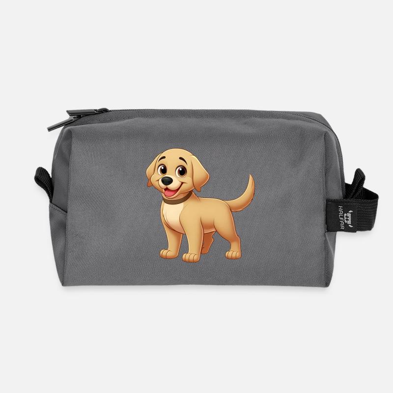 Labrador - Recycelte Kulturtasche - Anthrazit