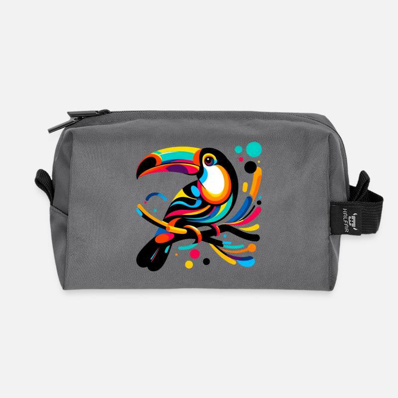 Tukan - Recycelte Kulturtasche - Anthrazit