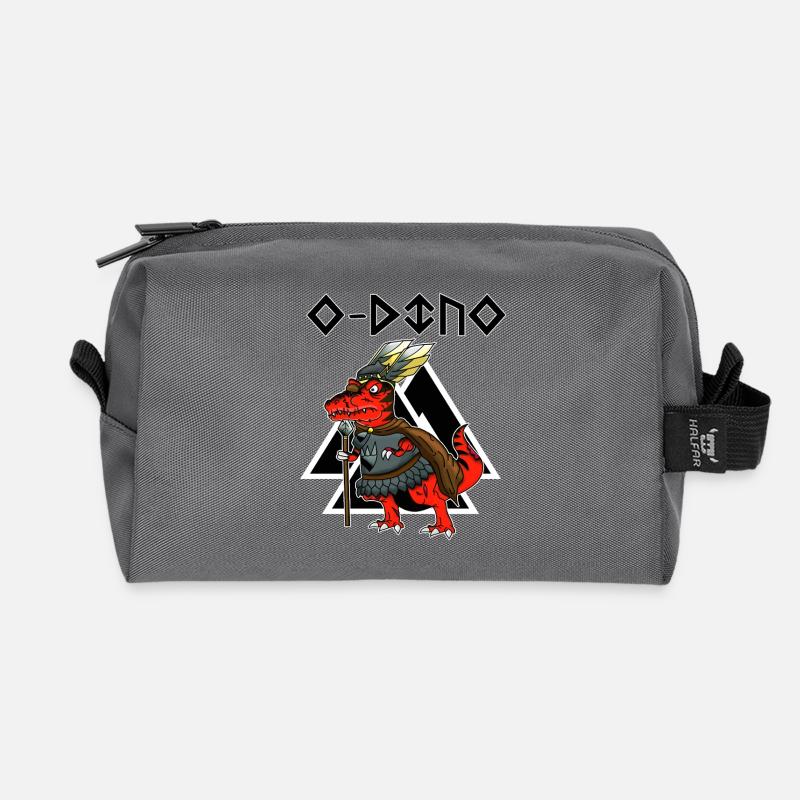 Odin - Recycled Toiletry Zip Bag - anthracite