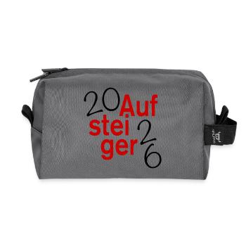 Aufsteiger 2026 Aufstieg - Recycelte Kulturtasche - Anthrazit - Vorne