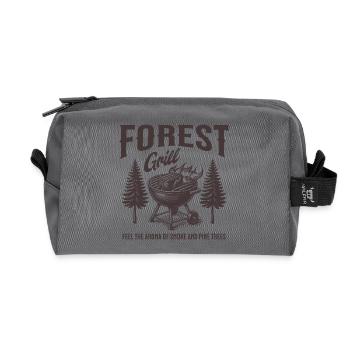 Forest Grill Holzaromen - Recycelte Kulturtasche - Anthrazit - Vorne