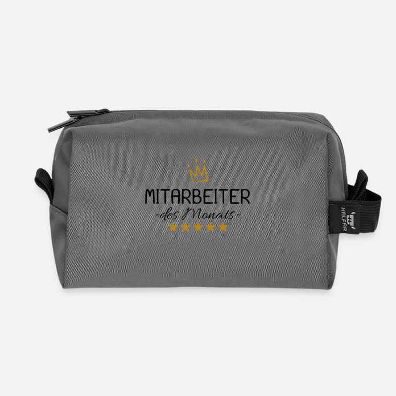 Mitarbeiter des Monats - Recycelte Kulturtasche - Anthrazit