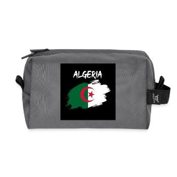 Algerien - Recycelte Kulturtasche - Anthrazit - Vorne