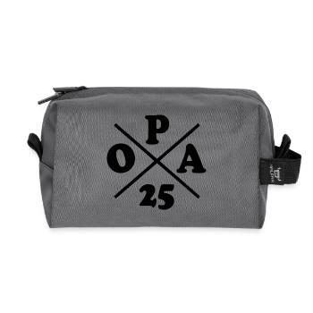 Opa 2025 - Recycelte Kulturtasche - Anthrazit - Vorne
