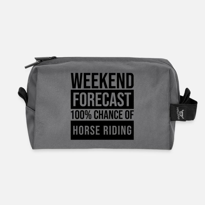 Reiter - Recycelte Kulturtasche - Anthrazit