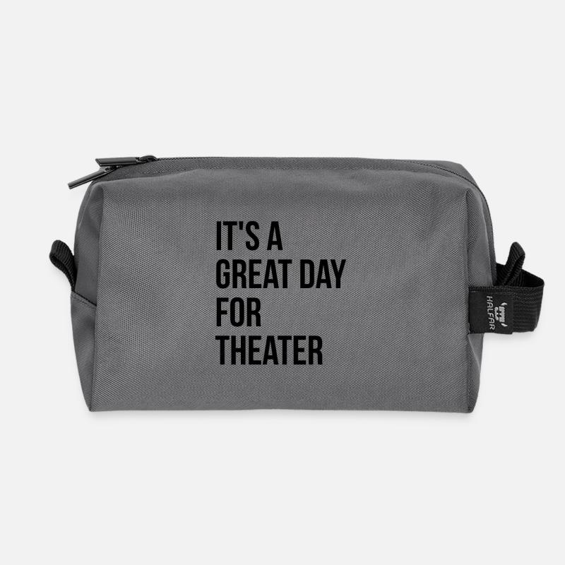 Theater - Recycelte Kulturtasche - Anthrazit