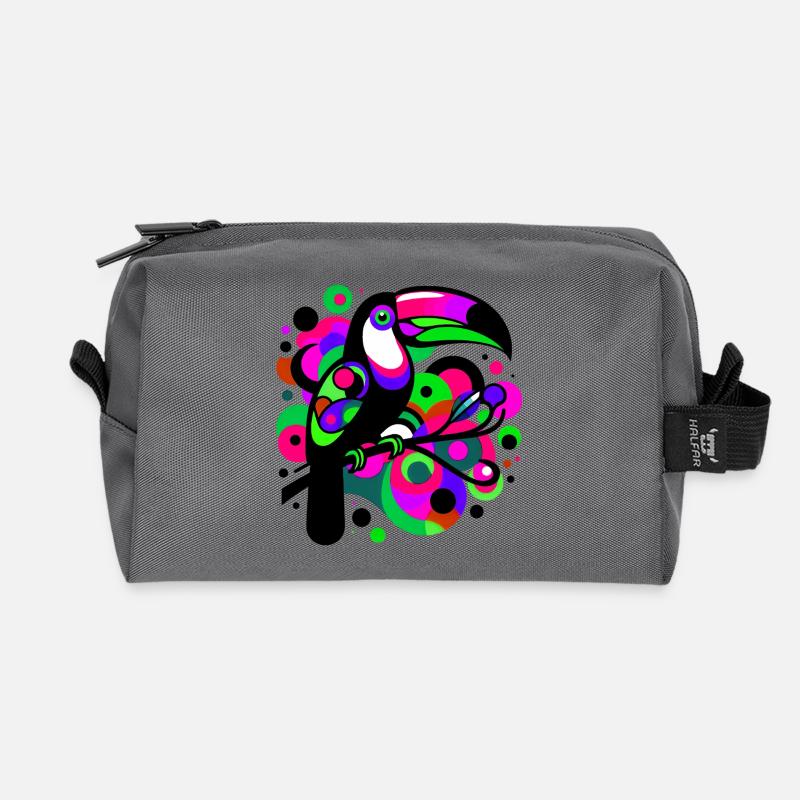 Tukan - Recycelte Kulturtasche - Anthrazit