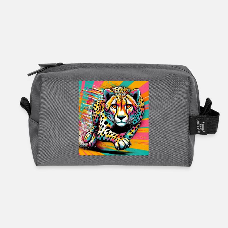 Gepard - Recycelte Kulturtasche - Anthrazit